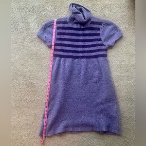No Boundaries Soft Short Purple Sweater Dress L